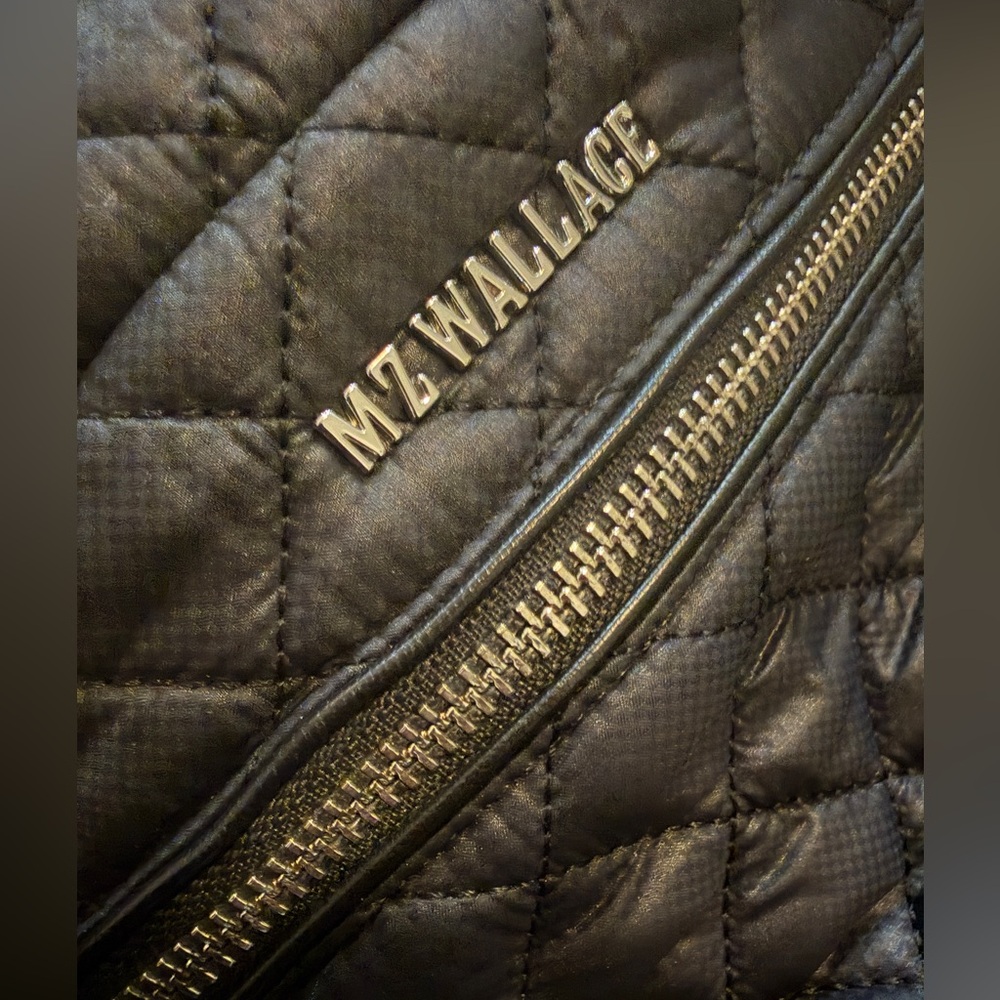 MZ Wallace Quilted Black Crossbody Bag - Picture 8 of 8